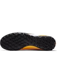 Buty piłkarskie Nike Mercurial Vapor 13 Academy Tf M AT7996 801 czarny, pomarańczowy, żółty żółcie. Kolor: wielokolorowy, pomarańczowy, czarny, żółty. Materiał: syntetyk, skóra. Szerokość cholewki: normalna. Sport: piłka nożna #4