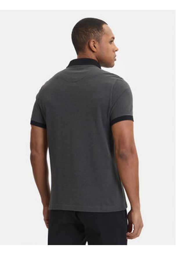 Barbour Polo Essential MML0628BK31 Szary Regular Fit. Typ kołnierza: polo. Kolor: szary. Materiał: bawełna