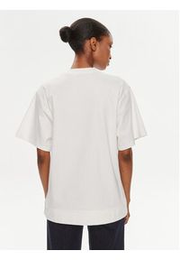 Hugo T-Shirt Dina 50514869 Biały Relaxed Fit. Kolor: biały. Materiał: bawełna
