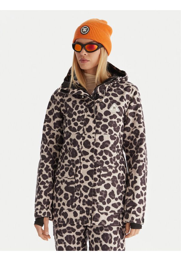 DC Shoes Kurtka narciarska Cruiser Jacket ADJTJ03052 Beżowy Regular Fit. Kolor: beżowy. Materiał: syntetyk. Sport: narciarstwo