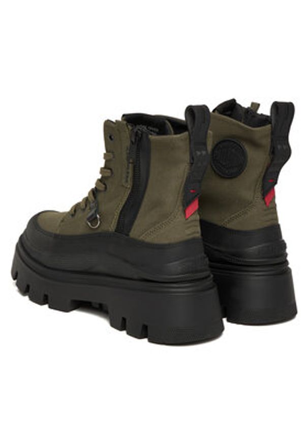 Palladium Trzewiki Pallasquad Zip Tx 99532-325-M Zielony. Kolor: zielony. Materiał: materiał
