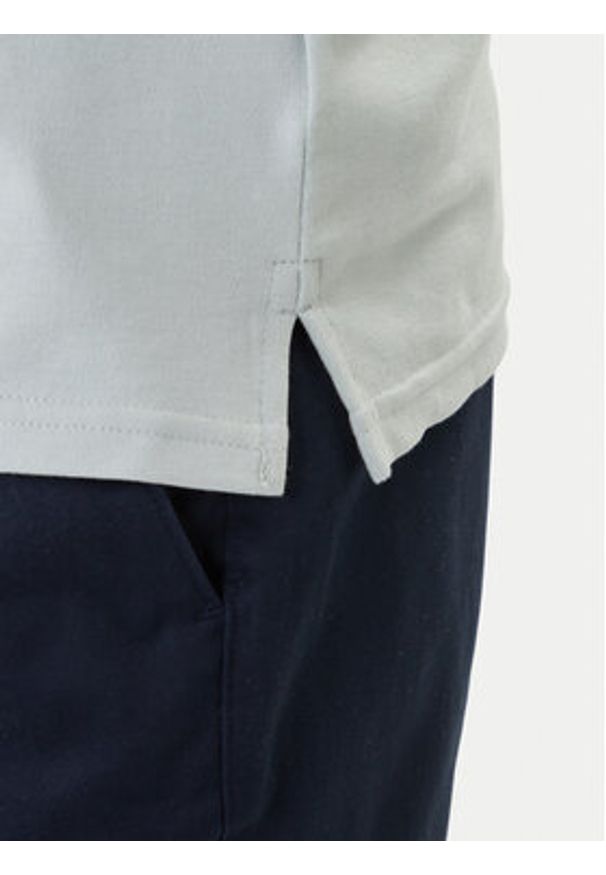 Calvin Klein Polo LV04LC254G Zielony Slim Fit. Typ kołnierza: polo. Kolor: zielony. Materiał: bawełna