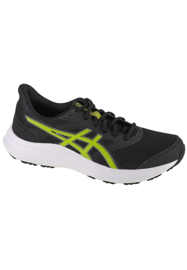 Buty do biegania Asics Jolt 4 M 1011B603-003 czarne. Kolor: czarny. Materiał: materiał, tkanina, syntetyk, guma. Szerokość cholewki: normalna