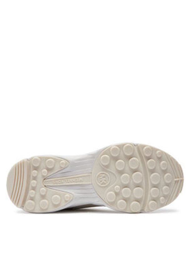 MICHAEL Michael Kors Sneakersy Sami 43S4SMFSDD Beżowy. Kolor: beżowy. Materiał: skóra