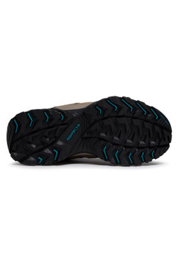 columbia - Columbia Trekkingi Redmond III Mid Waterproof BL0168 Brązowy. Kolor: brązowy. Materiał: zamsz, skóra