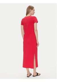 JDY Sukienka codzienna Ava 15321069 Czerwony Regular Fit. Okazja: na co dzień. Kolor: czerwony. Materiał: bawełna. Typ sukienki: proste. Styl: casual #4