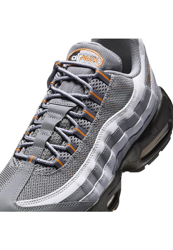Buty sportowe Męskie Nike Air Max 95. Okazja: na co dzień. Kolor: szary. Model: Nike Air Max