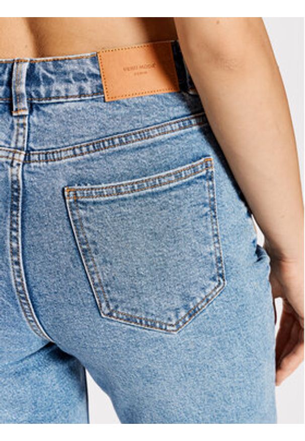 Vero Moda Jeansy Brenda 10247009 Niebieski Straight Fit. Kolor: niebieski