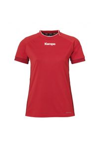 KEMPA - Damska koszulka Kempa Prime. Kolor: czerwony, wielokolorowy, czarny. Materiał: materiał