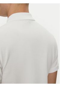 AMI PARIS Polo BFUPL001.760 Biały Regular Fit. Typ kołnierza: polo. Kolor: biały. Materiał: bawełna #4