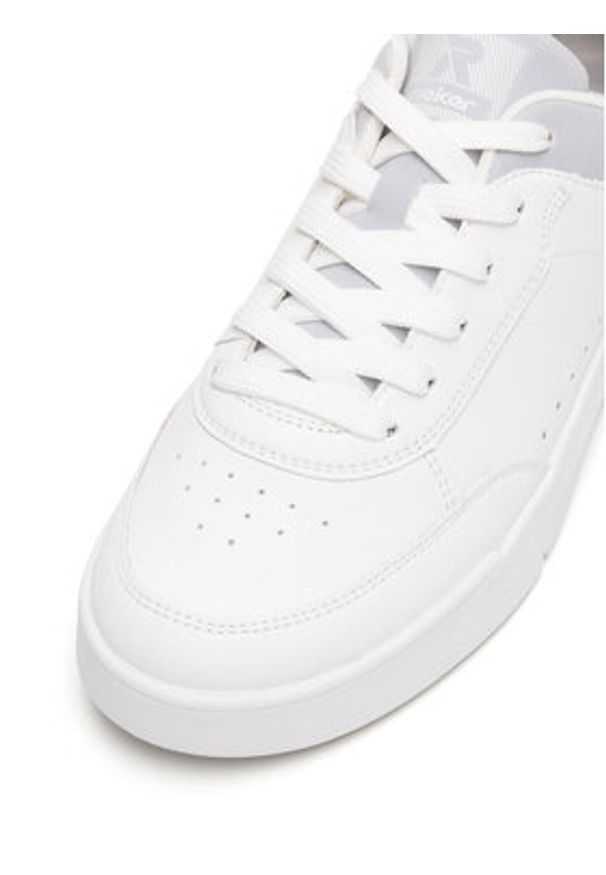 Rieker Revolution Lifestyle Sneakersy 41910-81 Biały. Kolor: biały. Materiał: skóra