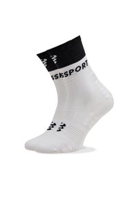 Skarpety wysokie unisex Compressport. Kolor: biały