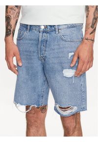 Only & Sons Szorty jeansowe 22024981 Niebieski Loose Fit. Kolor: niebieski. Materiał: jeans #1