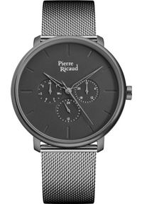 Zegarek Pierre Ricaud Zegarek męski Pierre Ricaud P97169.S116QF szary. Kolor: szary #1