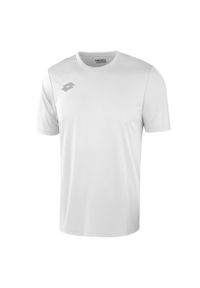 Koszulka piłkarska dla dzieci LOTTO JR DELTA PL. Kolor: biały. Sport: piłka nożna #1