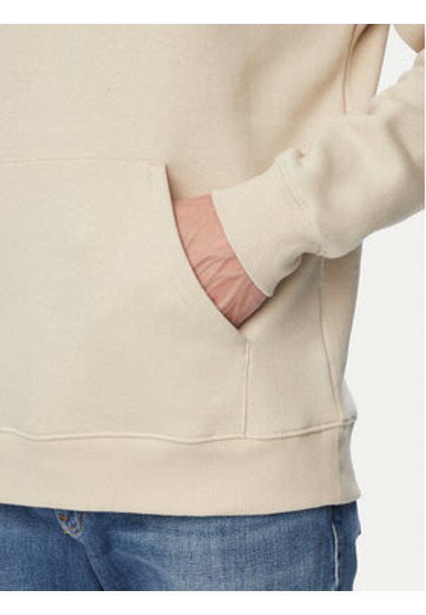 Tommy Jeans Bluza DM0DM20742 Beżowy jasny Regular Fit. Kolor: beżowy. Materiał: bawełna
