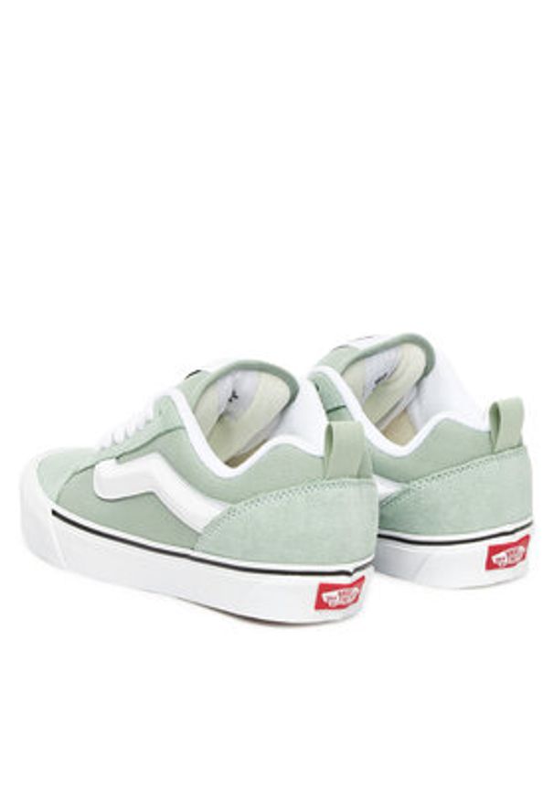 Vans Tenisówki Knu Skool VN000D6ZEMW1 Zielony. Kolor: zielony. Materiał: zamsz, skóra