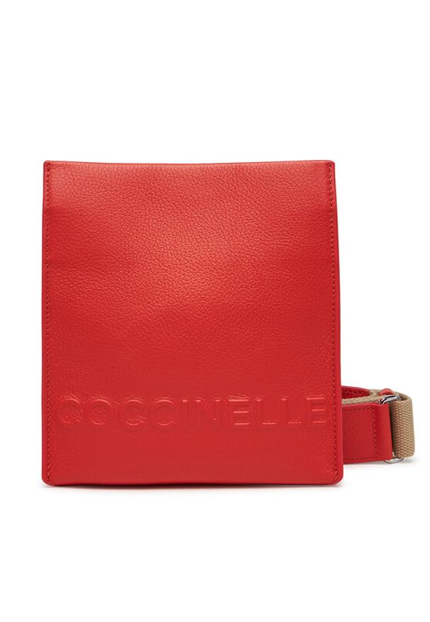 Coccinelle Torebka E1 QBB 15 01 01 Pomarańczowy. Kolor: pomarańczowy. Materiał: skórzane