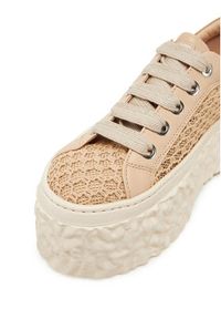 AGL Sneakersy Magma Mesh D776007PGKA231G492 Brązowy. Kolor: brązowy. Materiał: materiał #5