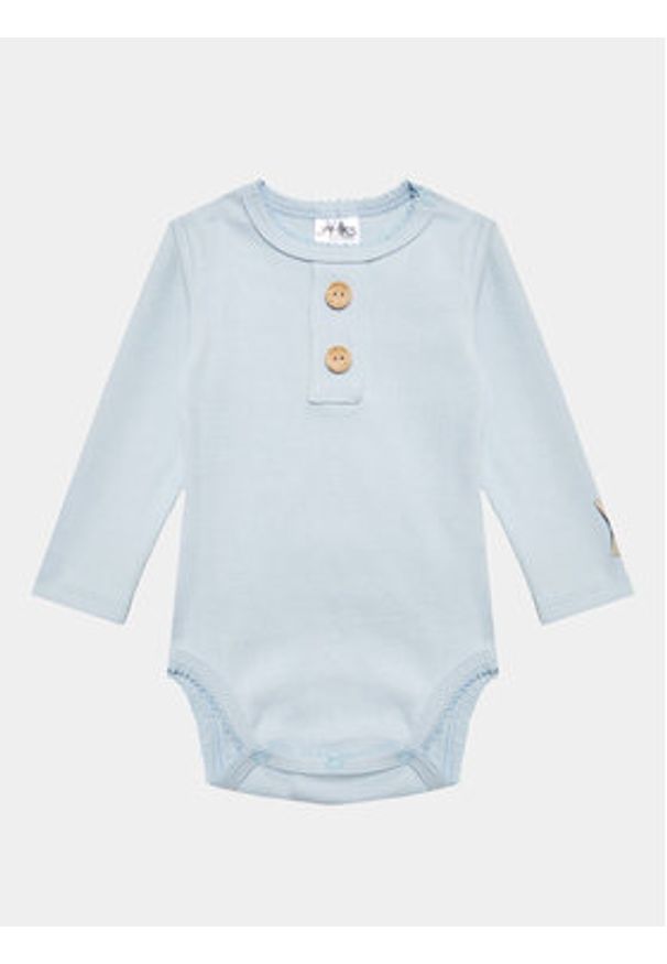 Jamiks Komplet body i spodnie Francis I JZG371 Błękitny. Kolor: niebieski. Materiał: bawełna