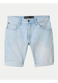 Tom Tailor Denim Szorty jeansowe 1040209 Niebieski Regular Fit. Kolor: niebieski. Materiał: bawełna