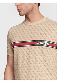 Guess T-Shirt Jamey Z2BI09 J1314 Beżowy Regular Fit. Kolor: beżowy. Materiał: bawełna #4