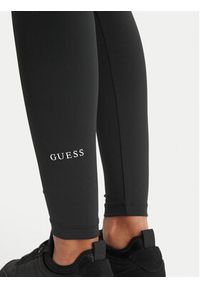 Guess Legginsy V6RB11 KD952 Czarny Slim Fit. Kolor: czarny. Materiał: syntetyk #5