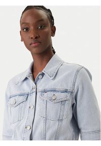 Tommy Jeans Kurtka jeansowa DW0DW22388 Błękitny Regular Fit. Kolor: niebieski. Materiał: bawełna #5
