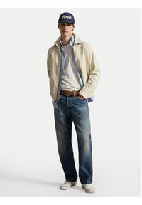 Polo Ralph Lauren Kurtka przejściowa Twill Bi-Swing 710940744502 Beżowy Regular Fit. Typ kołnierza: polo. Kolor: beżowy. Materiał: syntetyk #4