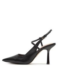 Aldo Sandały Brunette 16264510 Czarny. Kolor: czarny. Materiał: skóra
