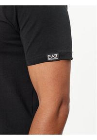 EA7 Emporio Armani T-Shirt 7M001106 AF10373 MC004 Czarny Regular Fit. Kolor: czarny. Materiał: bawełna