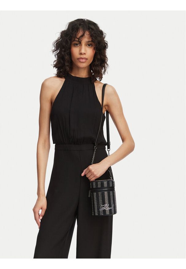 Karl Lagerfeld - KARL LAGERFELD Torebka B2W30102 Czarny. Kolor: czarny. Materiał: skórzane