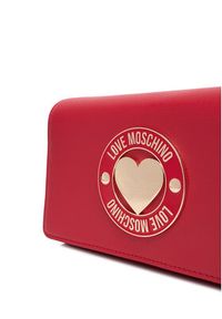 Love Moschino - LOVE MOSCHINO Torebka JC4368PP0NKG0500 Czerwony. Kolor: czerwony. Materiał: skórzane #3