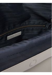 TOMMY HILFIGER - Tommy Hilfiger Torebka Th Logotape Med Crossover AW0AW17692 Szary. Kolor: szary. Materiał: skórzane #3