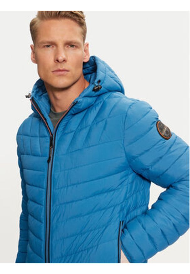 Napapijri Kurtka zimowa A-Lapaz H NP0A4I26 Niebieski Regular Fit. Kolor: niebieski. Materiał: syntetyk. Sezon: zima