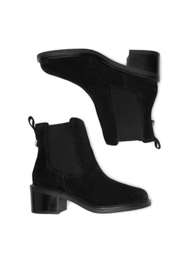 Lasocki Sztyblety CEO-WI23-T-735-02 Czarny. Kolor: czarny. Materiał: zamsz, skóra