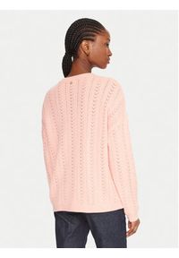 Guess Sweter W5YR56 Z2ZK2 Pomarańczowy Regular Fit. Kolor: pomarańczowy. Materiał: syntetyk #5