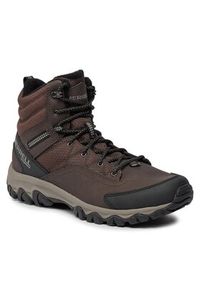Merrell Trekkingi Thermo Akita Mid Wp J036447 Brązowy. Kolor: brązowy. Materiał: nubuk, skóra. Sport: turystyka piesza #7