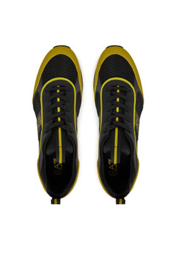 EA7 Emporio Armani Sneakersy X8X027 XK050 D187 Czarny. Kolor: czarny. Materiał: materiał