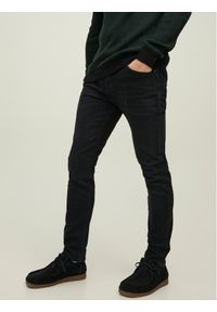 Jack & Jones - Jack&Jones Jeansy Tim 12202099 Czarny Slim Fit. Kolor: czarny #1