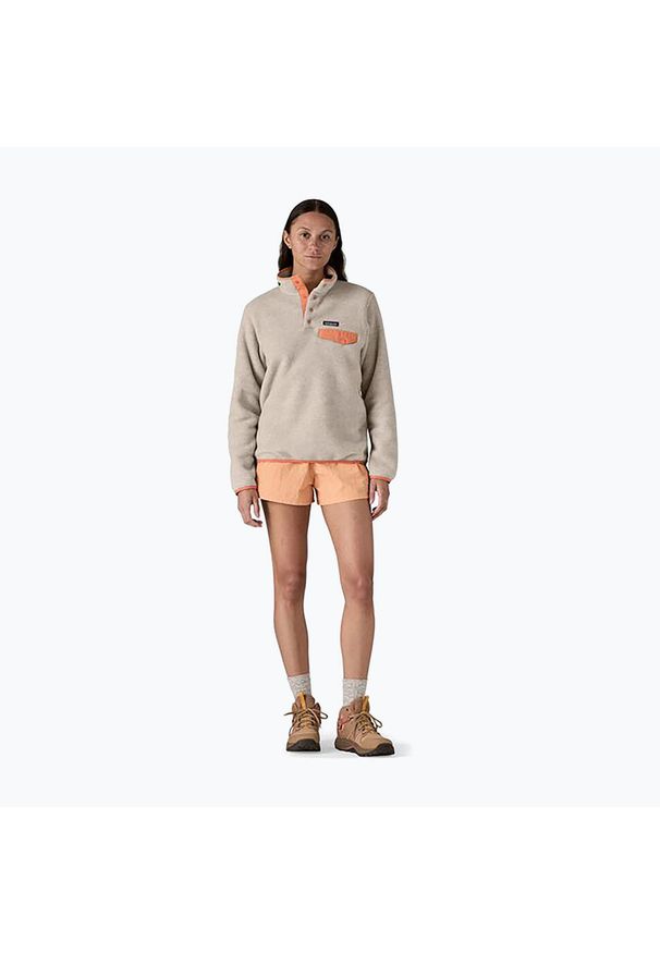 Bluza trekkingowa damska Patagonia LW Synch Snap-T P/O. Kolor: beżowy