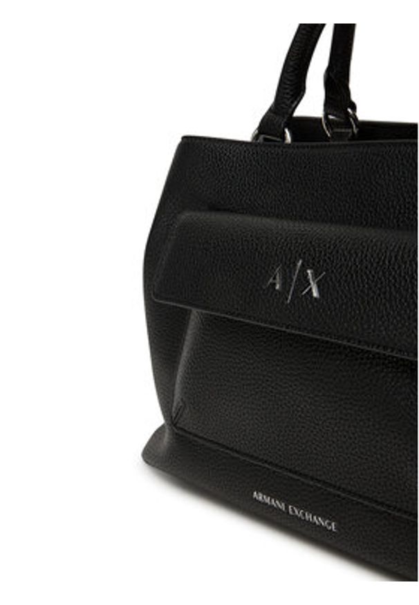 Armani Exchange Torebka XW001545 AF17019 UC001 Czarny. Kolor: czarny. Materiał: skórzane