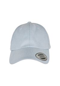 FLEXFIT - Czapka Flexfit satin bow dad. Kolor: niebieski. Styl: elegancki #1