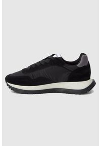 DSQUARED2 Czarny męskie sneakersy running. Kolor: czarny. Sport: bieganie