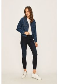 Lee - Jeansy. Kolor: niebieski. Materiał: jeans. Wzór: gładki #2