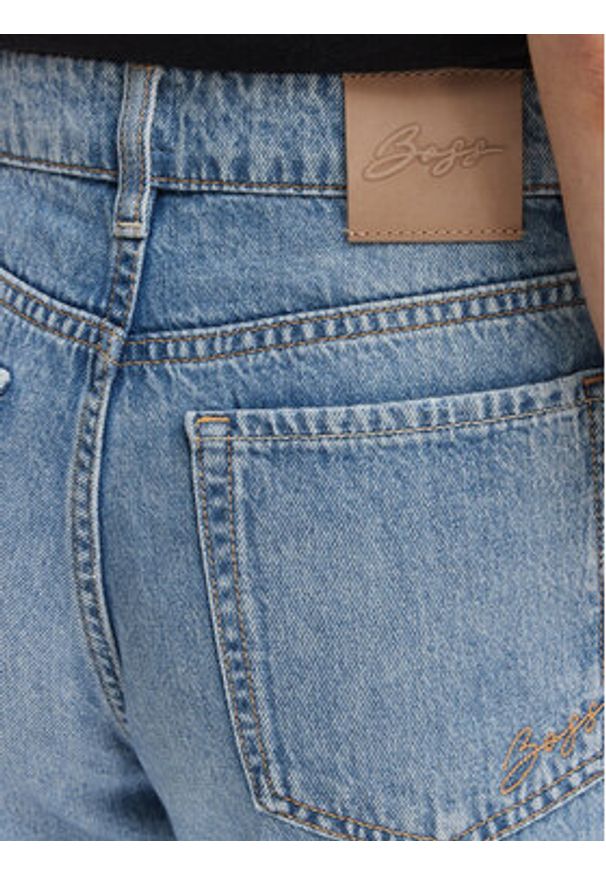 BOSS Jeansy C_Ada 50558686 Niebieski Regular Fit. Kolor: niebieski