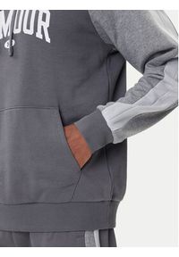Under Armour Bluza Ua Rival Fleece Colorblock 6003958 Szary Loose Fit. Kolor: szary. Materiał: bawełna #2