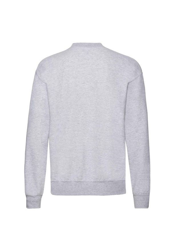 FRUIT OF THE LOOM - Męska Bluza Rozpinana Classic Heather. Kolor: szary