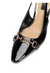 Nine West Czółenka PD0023-01 Czarny. Kolor: czarny. Materiał: materiał #6