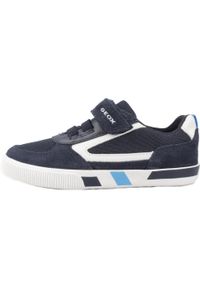 Geox - Buty GEOX B KILWI B. B Niebieski. Kolor: niebieski. Materiał: tkanina. Sport: turystyka piesza